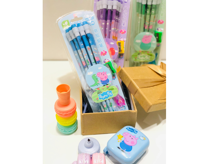 Pencil Set with Erasers - Image 2