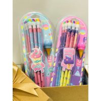 Erasers Pencil Stationary Set