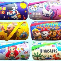 Printed Kids Duffle Bag Polyester Material