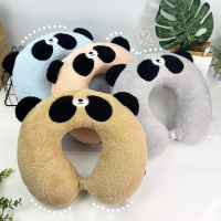 Panda Furry Neck Pillow