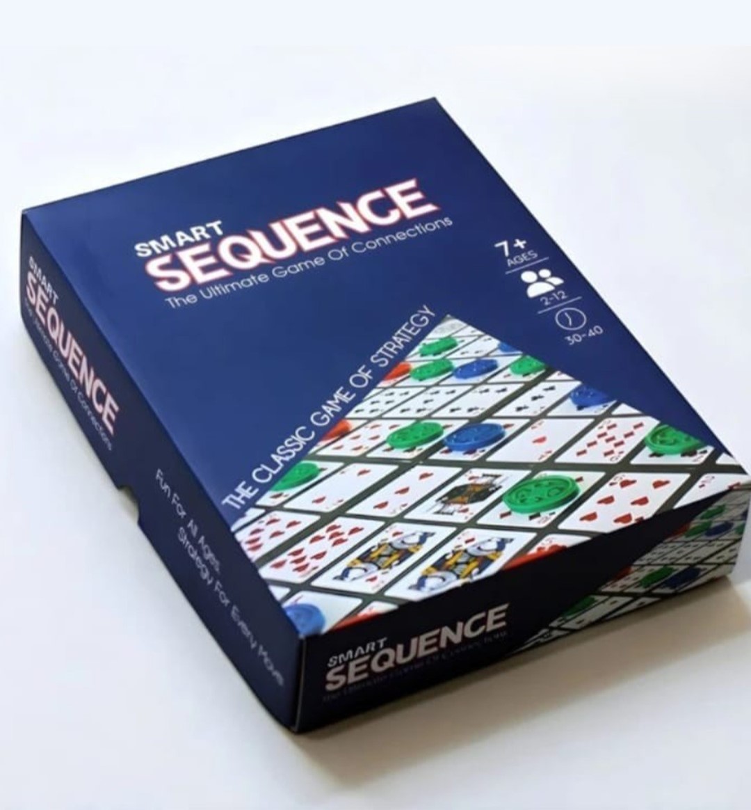 SmartKids Smart Sequence Game ,Kids Game Toys for Children ,Fun Indoor Outdoor Games Board Game Accessories