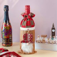 Festive Wine Bottle Cover