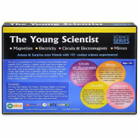 The Young Scientist Set – 101 Science Experiments Kit for Kids (Age 8+), STEM Learning Toy with Magnetism, Electricity, Circuits, Electromagnets & Mirrors