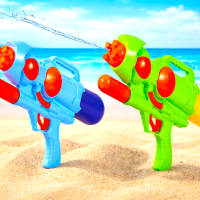 Kids Summer Water Gun Toy Set – High Pressure Water Blaster Pichkari for Outdoor Beach, Pool & Holi Water Play