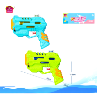 High Pressure Kids Water Gun Two-Pack – Colorful Quick Fill Water Blaster Toy Set for Summer Pool Party, Beach Games & Holi Outdoor Fun