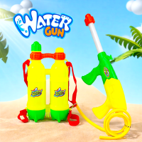 Kids Backpack Water Gun Blaster Toy – Dual Tank High Pressure Water Shooter for Summer Outdoor Pool & Beach Play