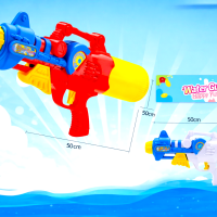 Holi Water Gun Pichkari for Kids – Colorful High Pressure Festival Water Blaster Toy