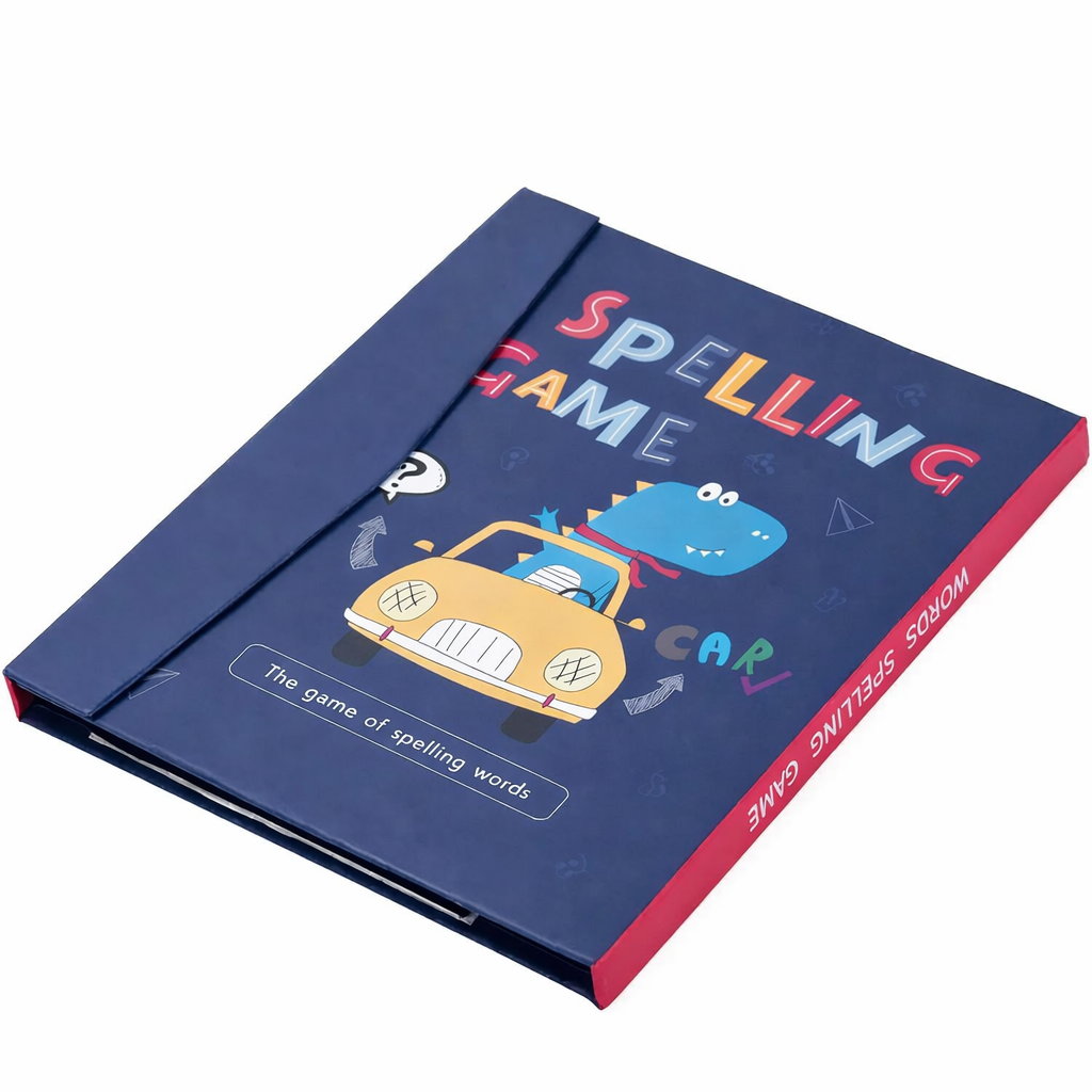 Spelling Game Book for Kids | English Word Learning Activity | Educational Toy for Preschool & Kindergarten (Ages 3-6)