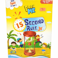 15 Second Rule Jr Board Game for Kids (6+ Years) | Fast-Paced Family Party Game | Quick Thinking & Fun Card Game for Boys & Girls