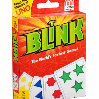 Blink Card Game for Kids & Family | Fast Matching Game | Speed & Focus Learning Toy | Travel Friendly Card Game (2 Players, Age 7+)