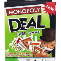 Monopoly Deal Card Game | Fast-Paced Family Card Game for Kids & Adults | 2-5 Players | Ages 8+ | Travel-Friendly Fun Game