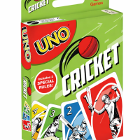 UNO Cricket Card Game for Kids & Family | Special Edition Cricket-Themed UNO Cards | 2–10 Players | Age 7+ | Fun Indoor Game