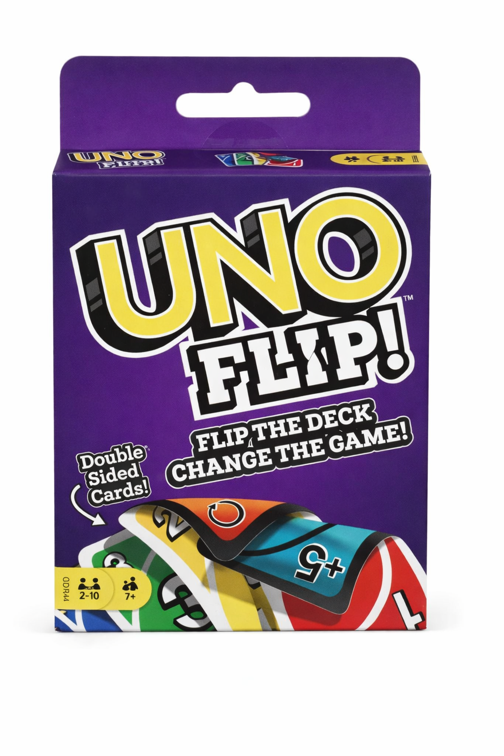 UNO Flip Card Game for Kids & Family | Double-Sided Cards Strategy Game | Fun Party Game | Age 7+ | 2–10 Players | Travel Friendly Classic Card Game