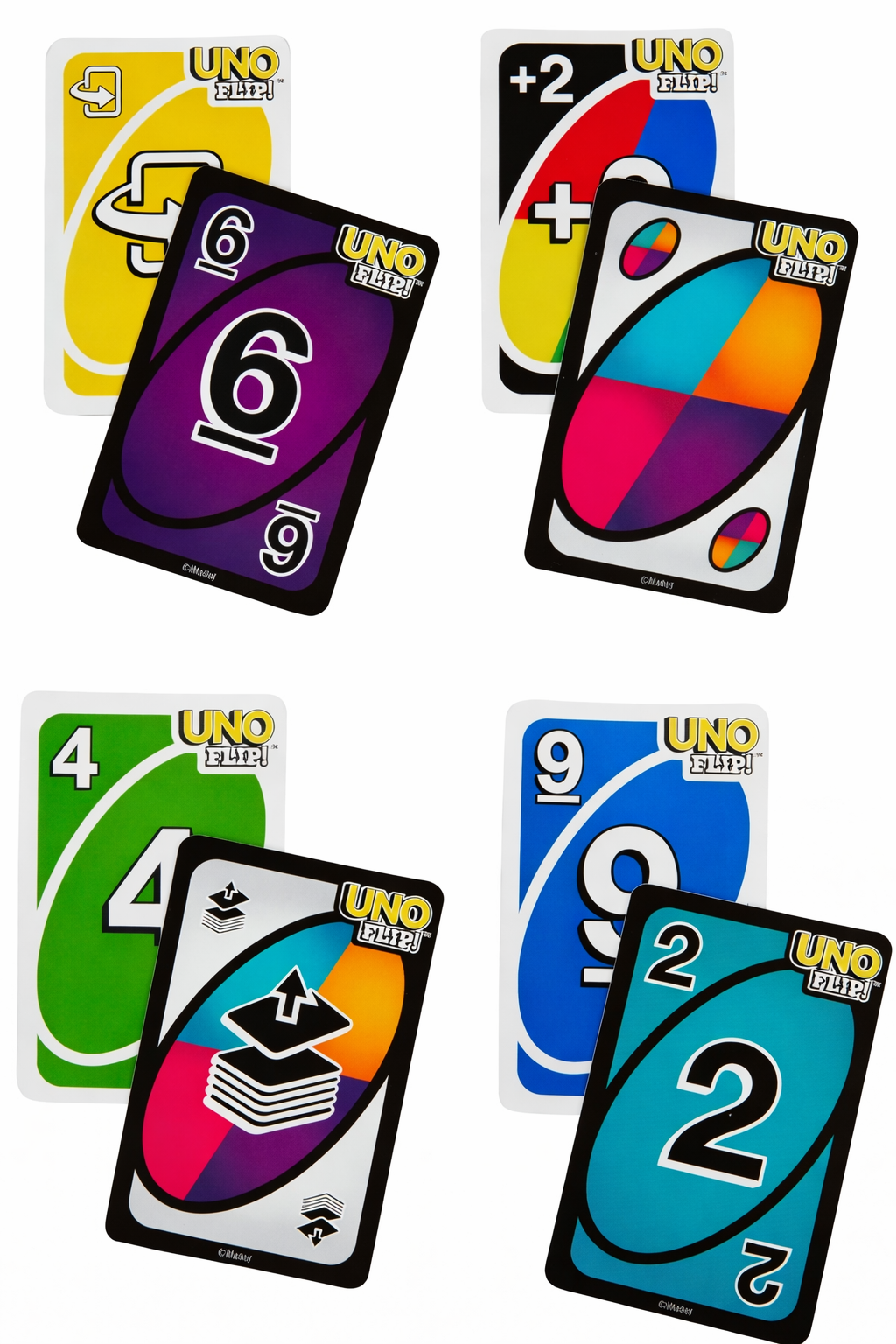 UNO Flip Card Game for Kids & Family | Double-Sided Cards Strategy Game | Fun Party Game | Age 7+ | 2–10 Players | Travel Friendly Classic Card Game - Image 2