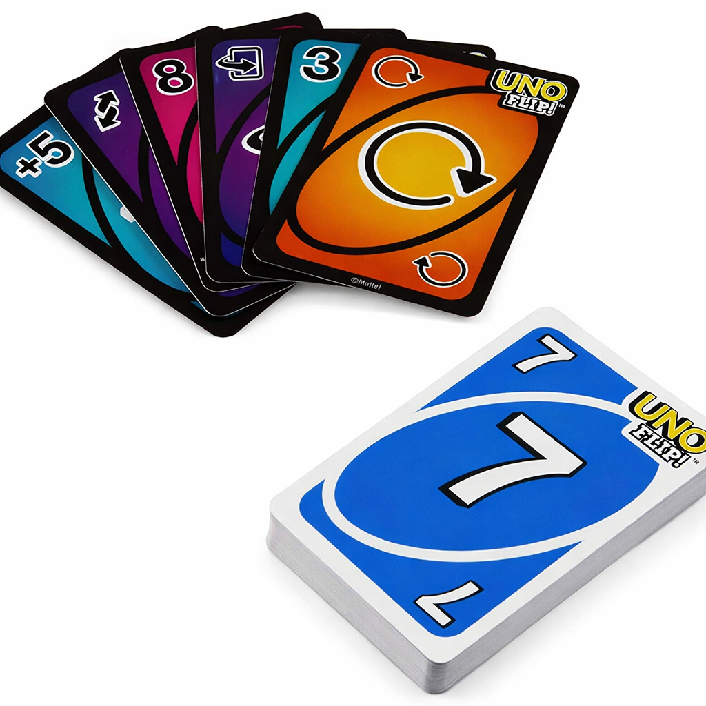 UNO Flip Card Game for Kids & Family | Double-Sided Cards Strategy Game | Fun Party Game | Age 7+ | 2–10 Players | Travel Friendly Classic Card Game - Image 3