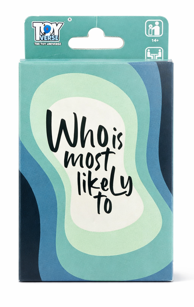 Who Is Most Likely To Card Game for Adults & Teens | Fun Party Game | Ice Breaker Drinking & Family Game | Group Game for Friends, Couples & Parties (14+ Age)