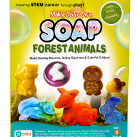 Soap Making Kit for Kids – Ekta Forest Animals STEM Science Craft Kit Age 8+